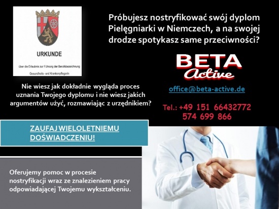 Pielęgniarka w Niemczech
